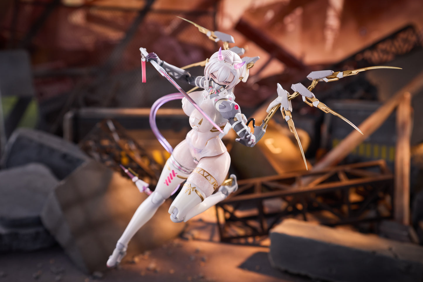 Otherwhere - GALACTIC Series – Neon Reika Wing 1/12 Scale Action Figure (Licensed)