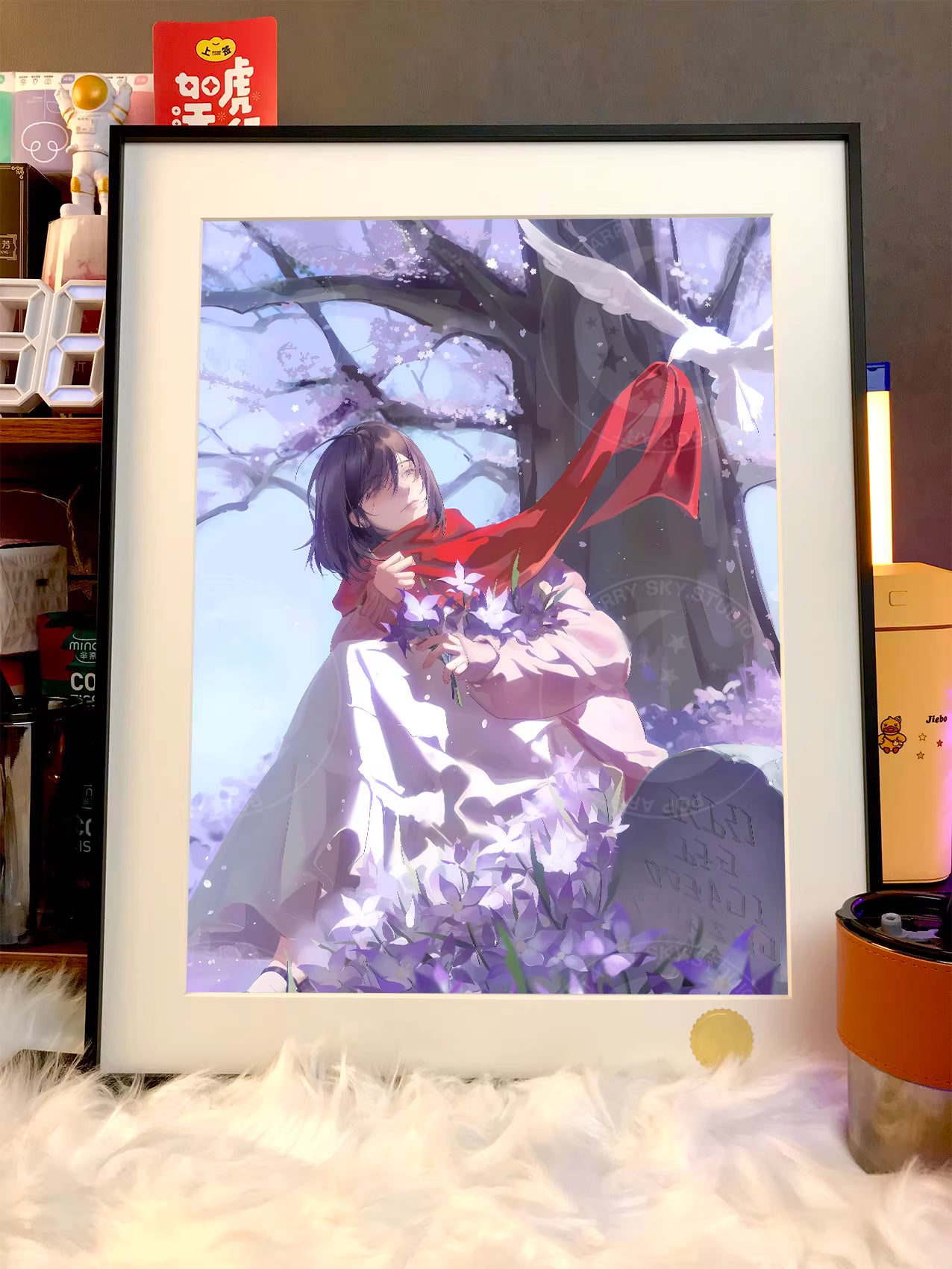 【Pre-sale】Decorative Painting of Scarf Mikasa-XingKong Studio