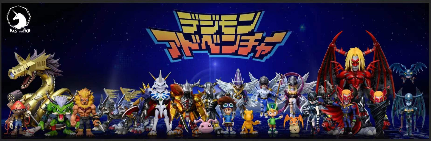 MDS Studio - Metal Garurumon | 钢铁加鲁鲁兽