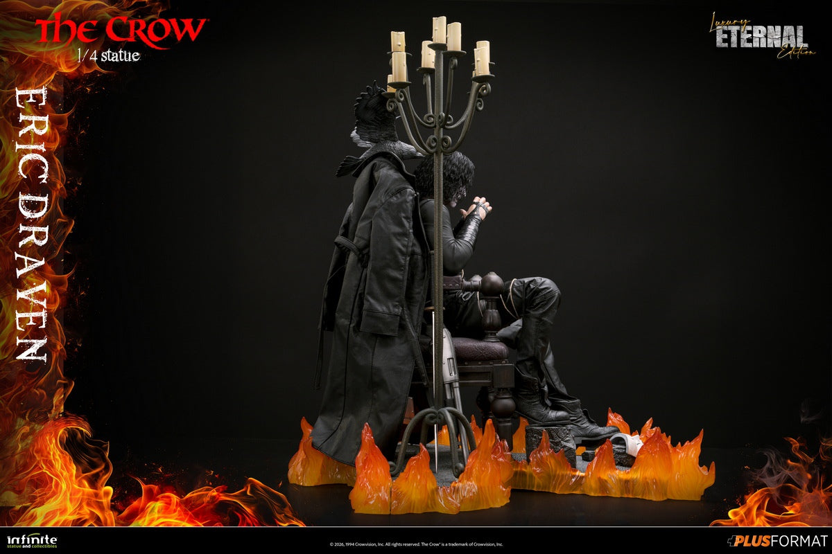 Infinite Statue - The Crow Eric Draven 1/4 Scale Statue (Licensed)