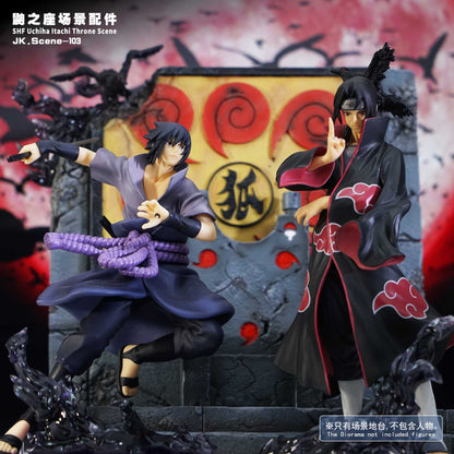 Jacksdo Studio - SHF Uchiha Itachi and Sasuke Throne Scene JK.Scene-103 | 鼬之座场景配件 JK.Scene-103