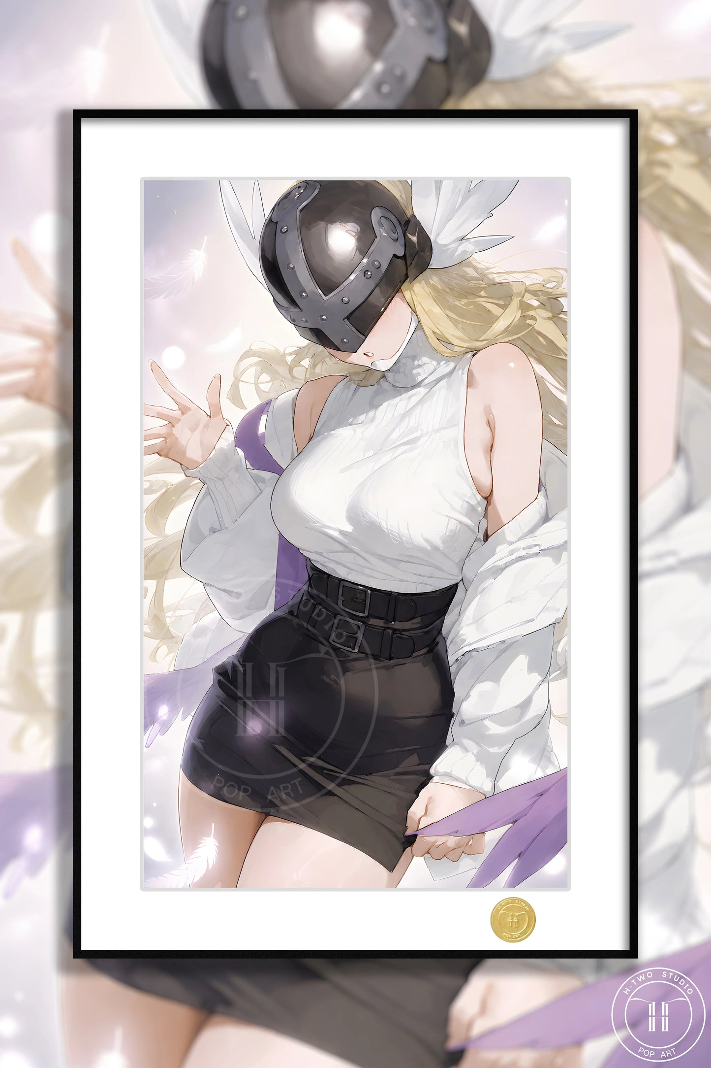 【Pre-sale】Decorative Painting of Fashion Angewomon-Digimon Adventure-H2 Studio