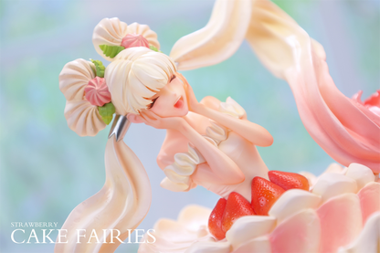 WeArtDoing Studio - Cake Fairies Strawberry & Matcha | 甜点精灵 芝士草莓 & 抹茶慕斯