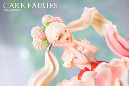WeArtDoing Studio - Cake Fairies Strawberry & Matcha | 甜点精灵 芝士草莓 & 抹茶慕斯