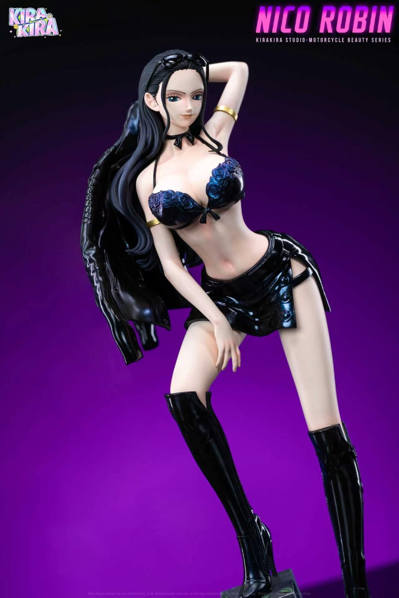 KiraKira Studio - Costume Series 01 Nico Robin Biker Jacket One Piece