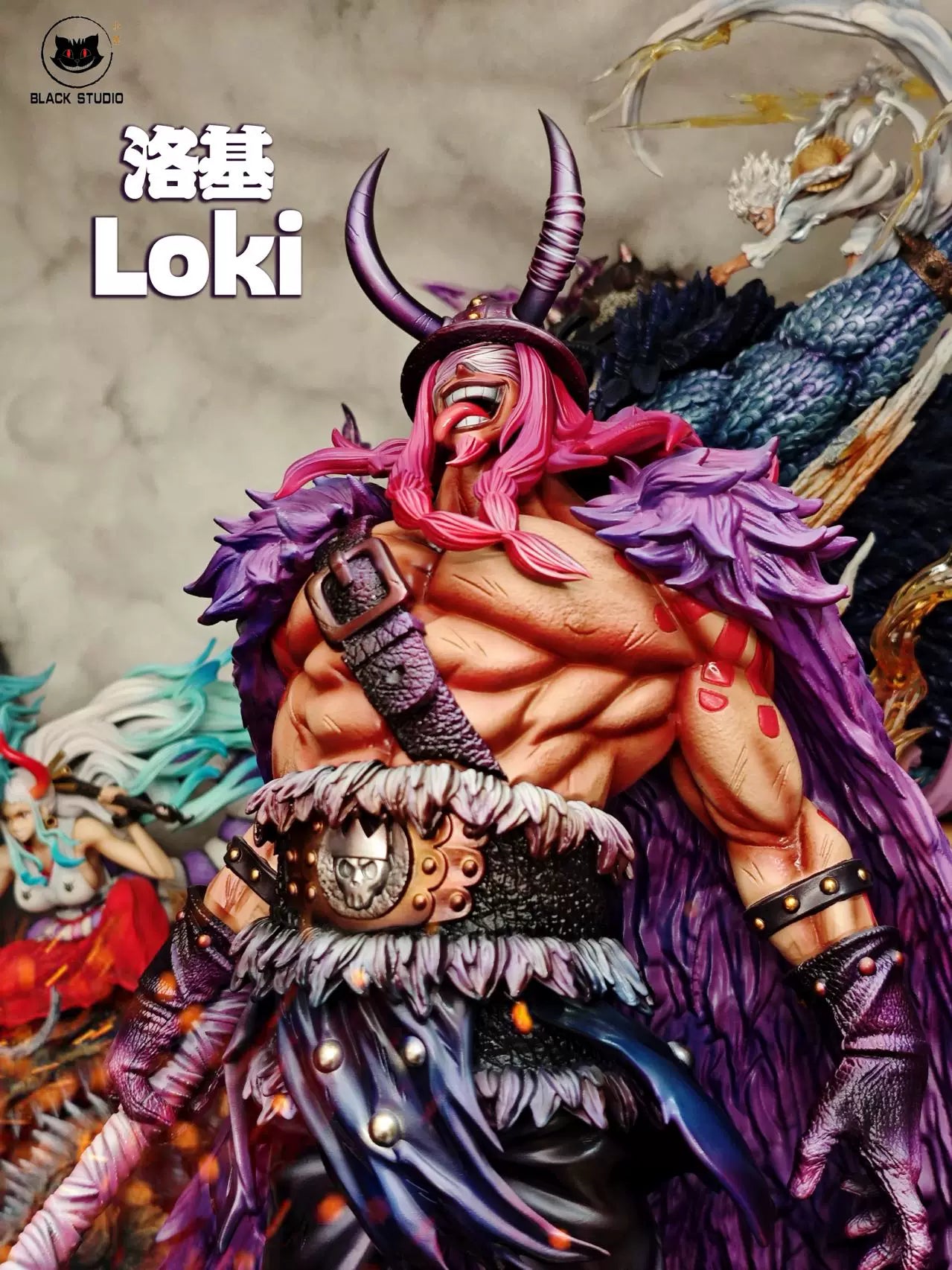 【Pre-sale】Loki 2.0 and Ragnir-One Piece-Black Studio