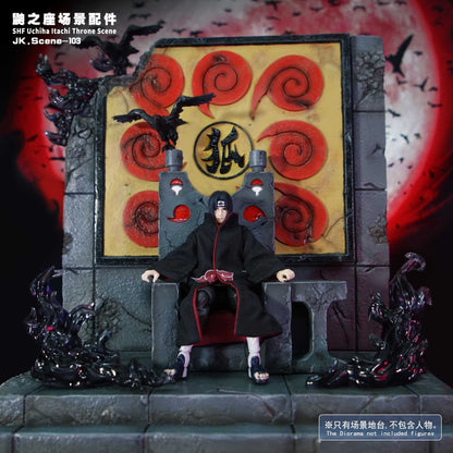 Jacksdo Studio - SHF Uchiha Itachi and Sasuke Throne Scene JK.Scene-103 | 鼬之座场景配件 JK.Scene-103
