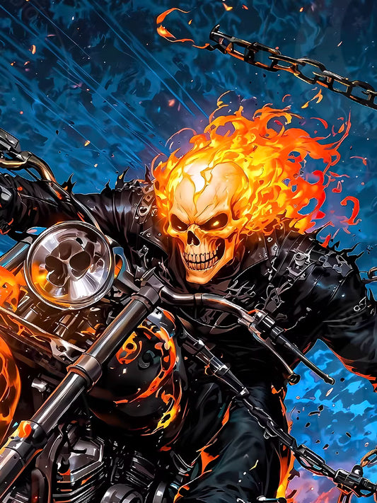 【Pre-sale】Decorative Painting of Ghost Rider-XingKong Studio