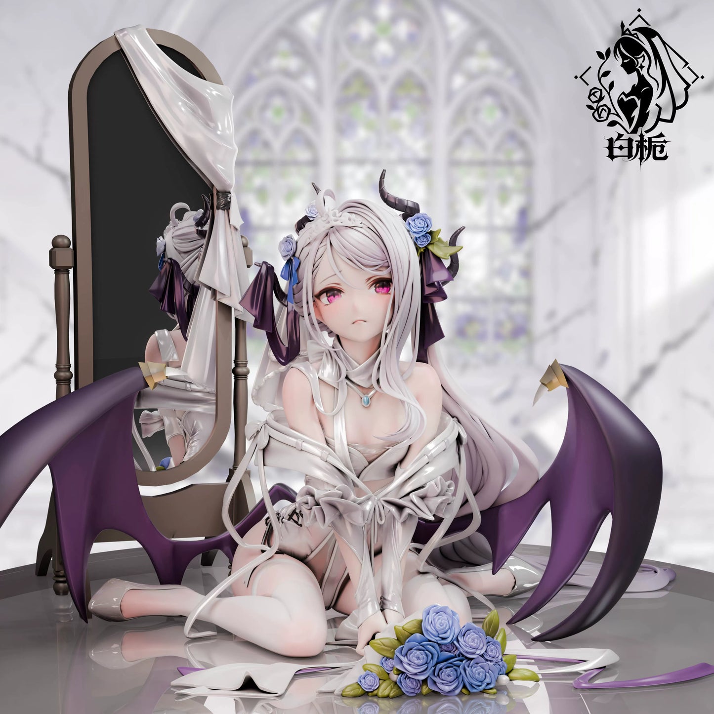 【Pre-sale】Wedding Dress Sorasaki Hina-Blue Archive-BaiZhi Studio