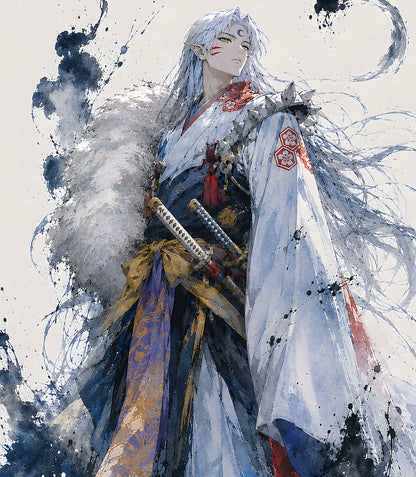 【Pre-sale】Decorative Painting of Sesshoumaru-Inuyasha-H2 Studio