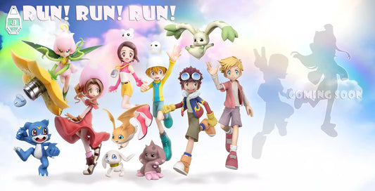 【Pre-sale】MH Scale Terriermon, Lopmon and Wallace-JBS Studio 