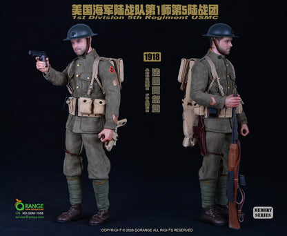 QORANGE QOTOYS-1/6 USMC 1st Division 5th Regiment in Argonne France 1918 QOM-1066-Accessories