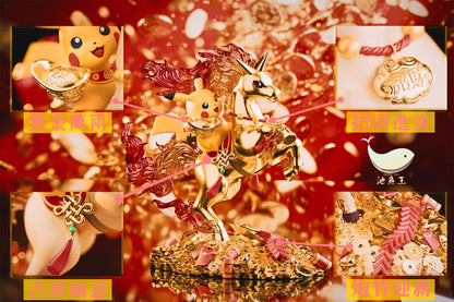【Pre-sale】Pikachu Riding Horse-Shima Aji Studio