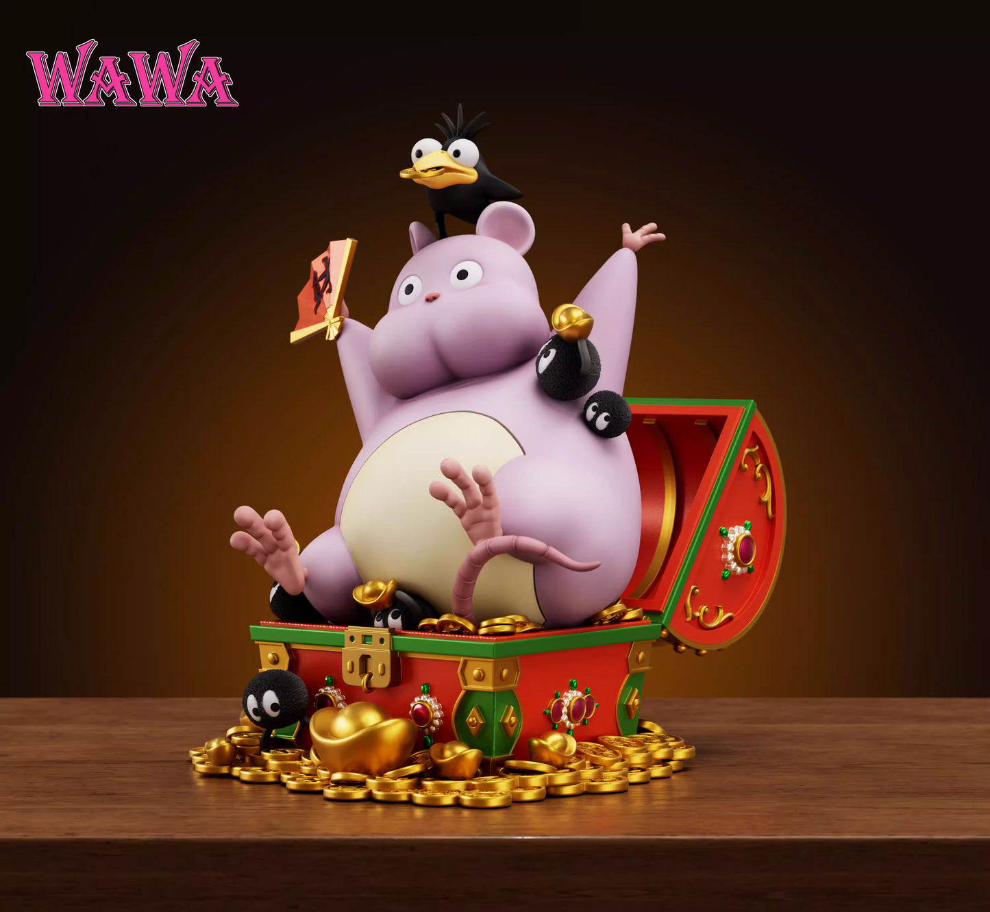 【Pre-sale】Wealth Attraction Boh-wawa Studio