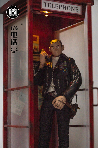 MMMTOYS-1/6 Telephone booth-No. M2608
