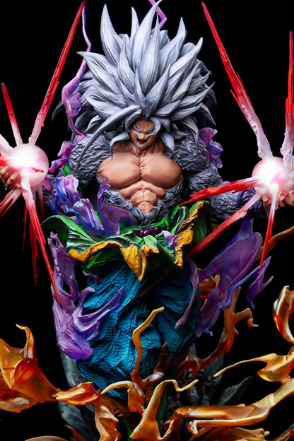 【Pre-sale】1/6 and 1/4 Scale SS4 and SS5 Goku with LED-Iron Curtain Studio