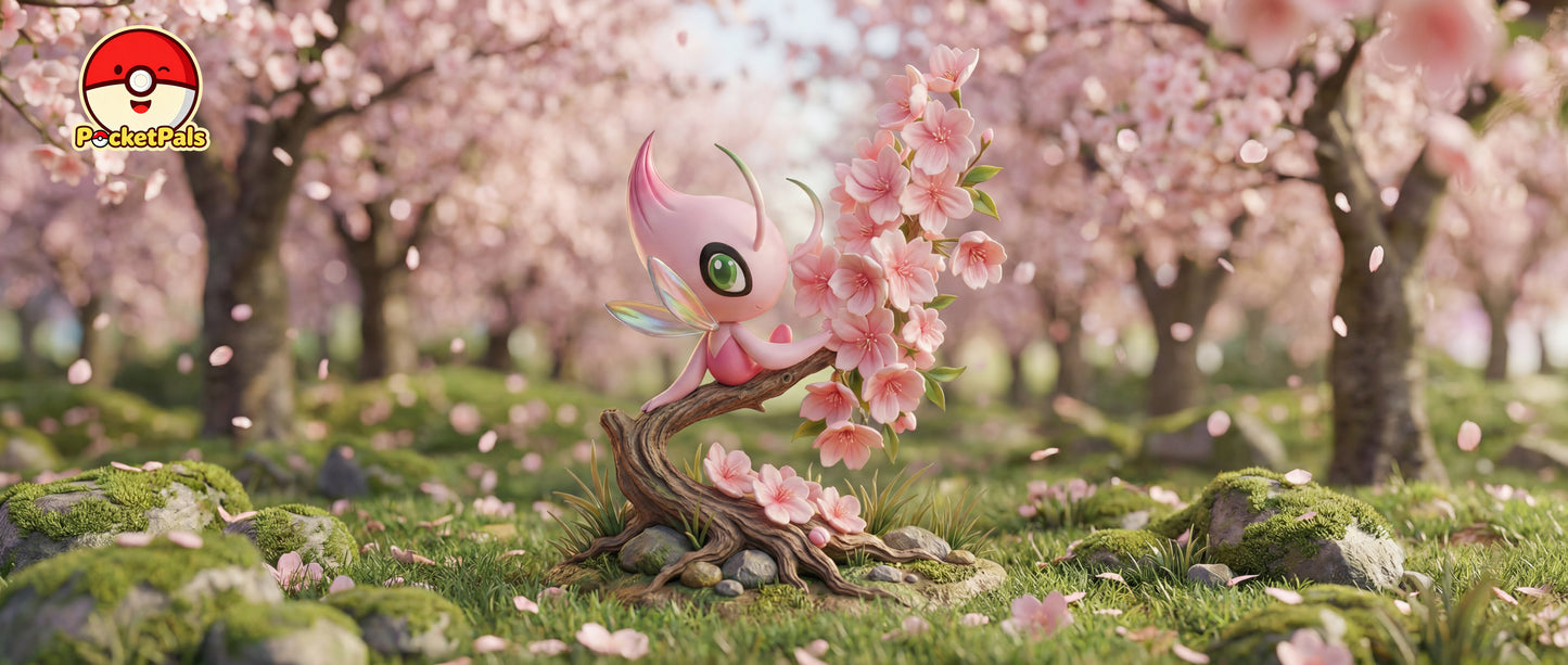 【Pre-sale】1/10 and 1/20 Scale Celebi-PocketPals Studio