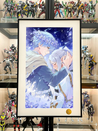 【Pre-sale】Decorative Painting of Himmel and Crying Frieren-Frieren at the Funeral-XingKong Studio