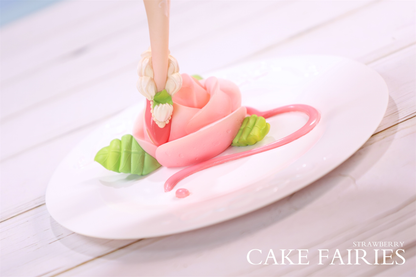 WeArtDoing Studio - Cake Fairies Strawberry & Matcha | 甜点精灵 芝士草莓 & 抹茶慕斯
