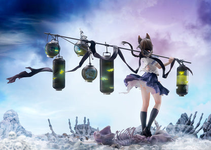 QuesQ - Comic "Bakemonogatari" Tsubasa Hanekawa 1/7 Complete Figure (Licensed)