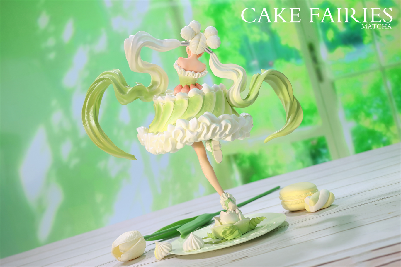 WeArtDoing Studio - Cake Fairies Strawberry & Matcha | 甜点精灵 芝士草莓 & 抹茶慕斯