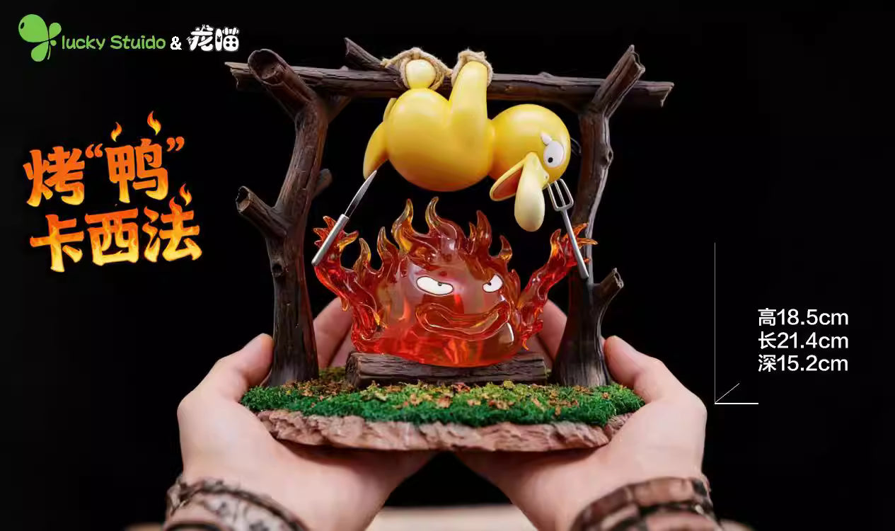 【Pre-sale】Psyduck and Calcifer with LED-Lucky Studio and LongMiao Studio