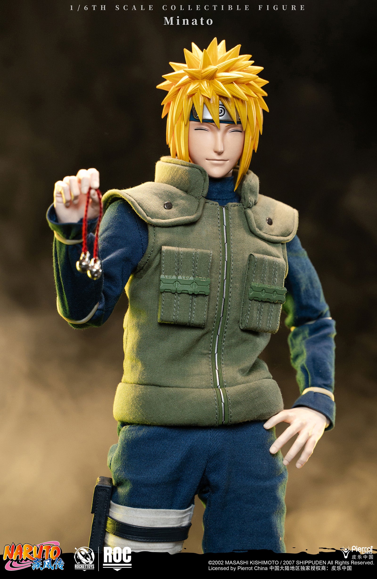 Pre-sale】1/6 Scale ROC-016 Namikaze Minato-ROCKETTOYS Studio