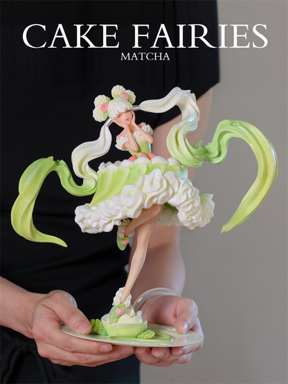 WeArtDoing Studio - Cake Fairies Strawberry & Matcha | 甜点精灵 芝士草莓 & 抹茶慕斯