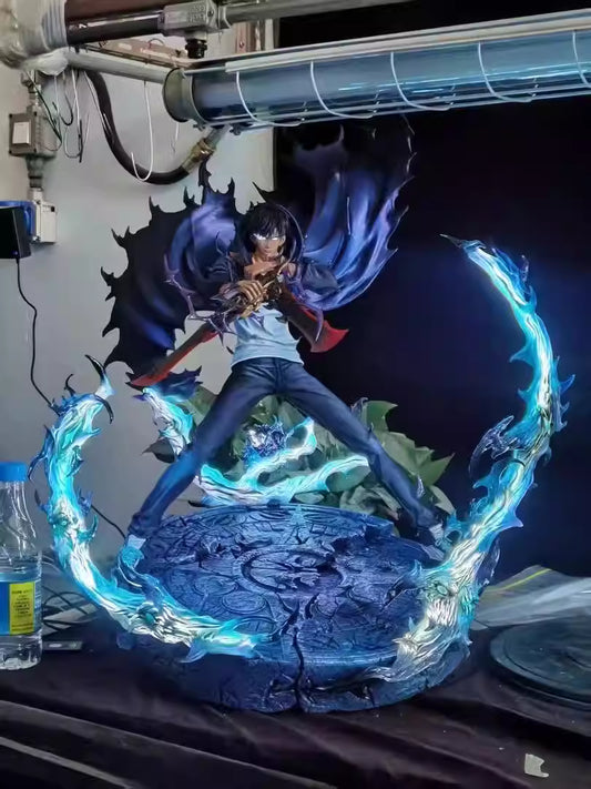 【Pre-sale】1/4 Scale Sung Jin Woo with LED-More Fun Studio×Monkey D. Studio