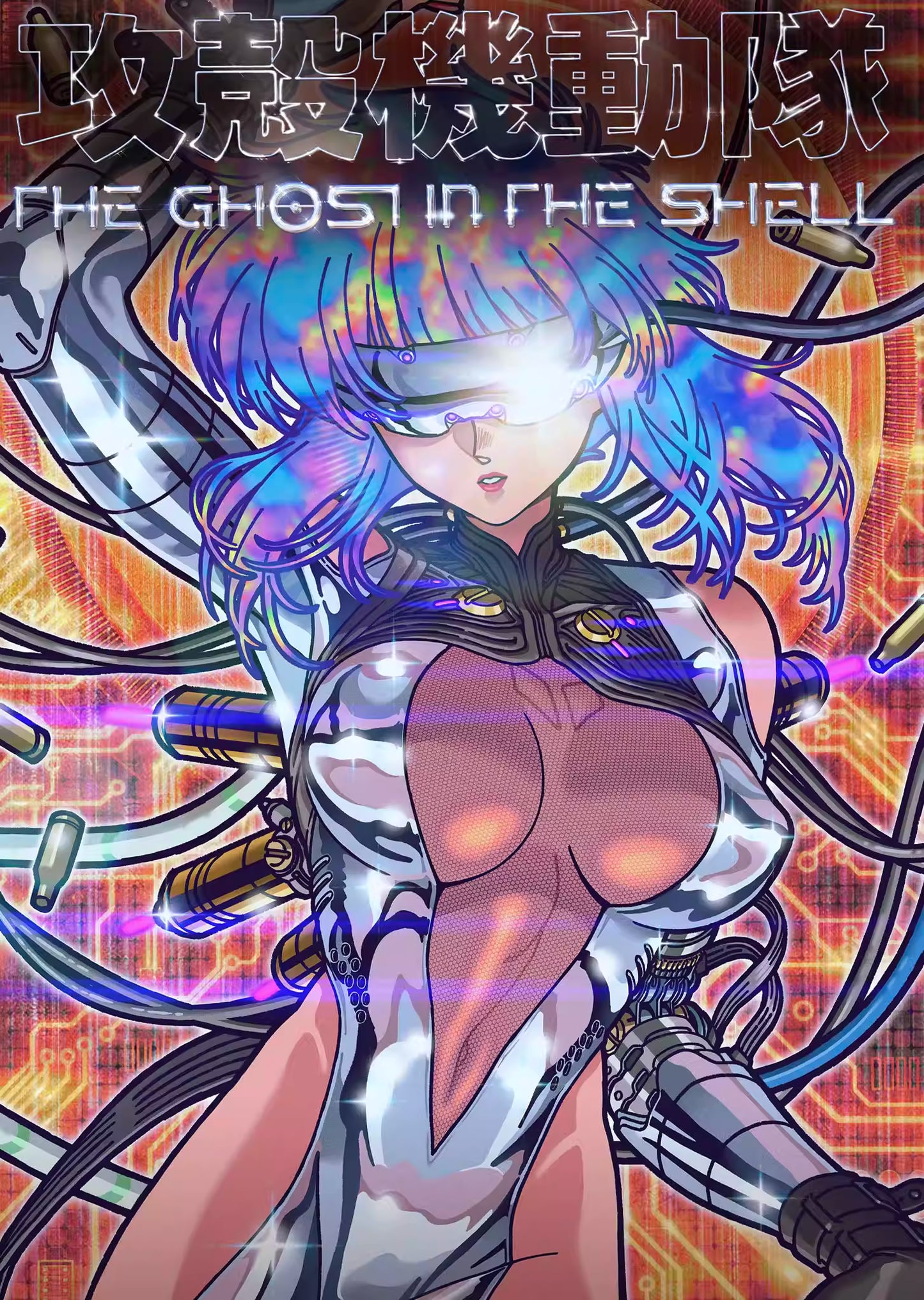【Pre-sale】Decorative Painting of Motoko Kusanagi-H2 Studio