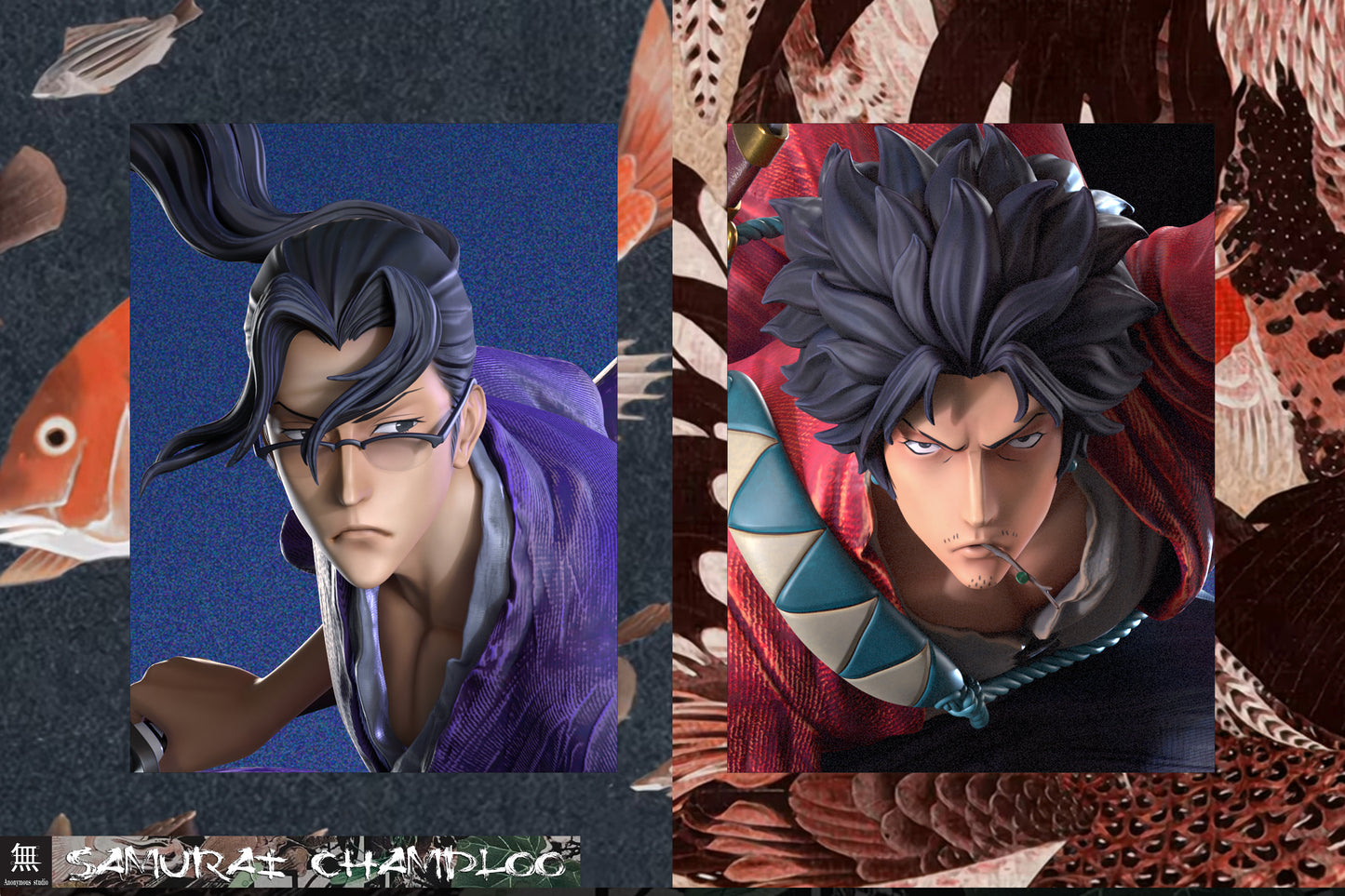 【Pre-sale】1/4 Scale Mugen and Jin-Anonymous Studio