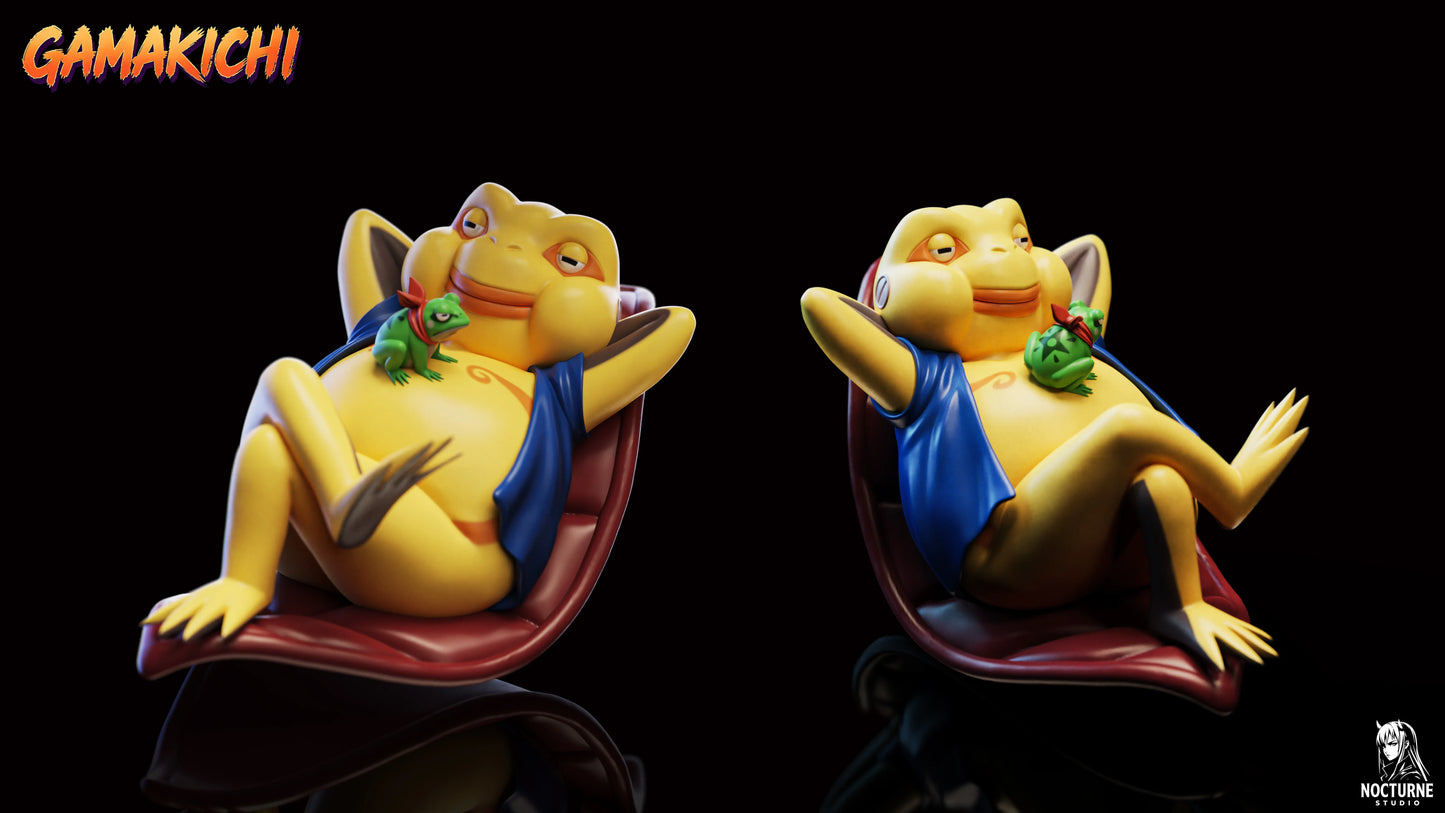 【Pre-sale】1/7 Scale Naruto and Gamakichi-Naruto-Nocturne Studio x ICE Studio