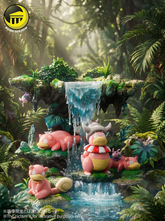 【Pre-sale】Slowpoke Family-Pokemon-Moon Shadow Studio