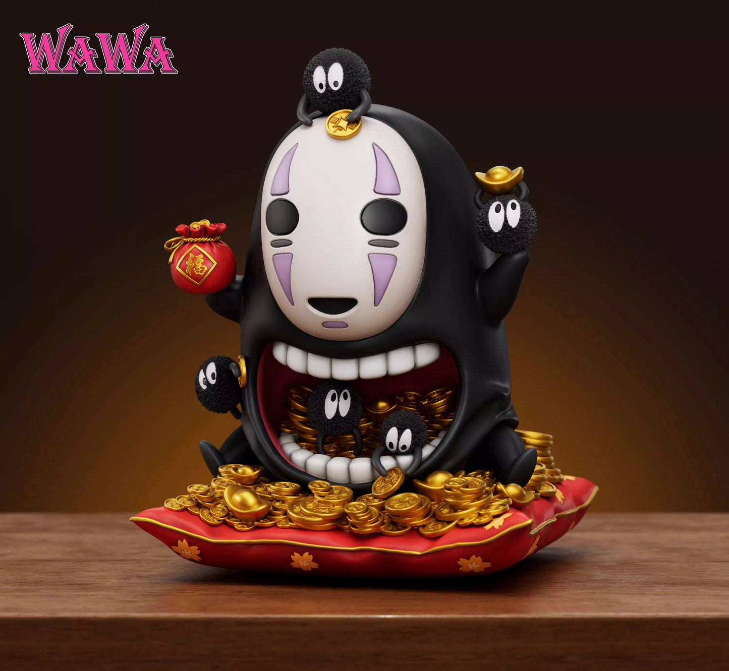 【Pre-sale】Wealth Attraction No Face Man 2.0-wawa Studio