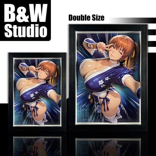 【Pre-sale】Decorative Painting of DoA Kasumi-Black and White Studio