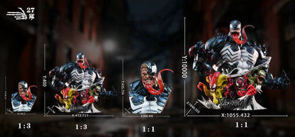 27Hell Studio - Venom Bust | 毒液半身像