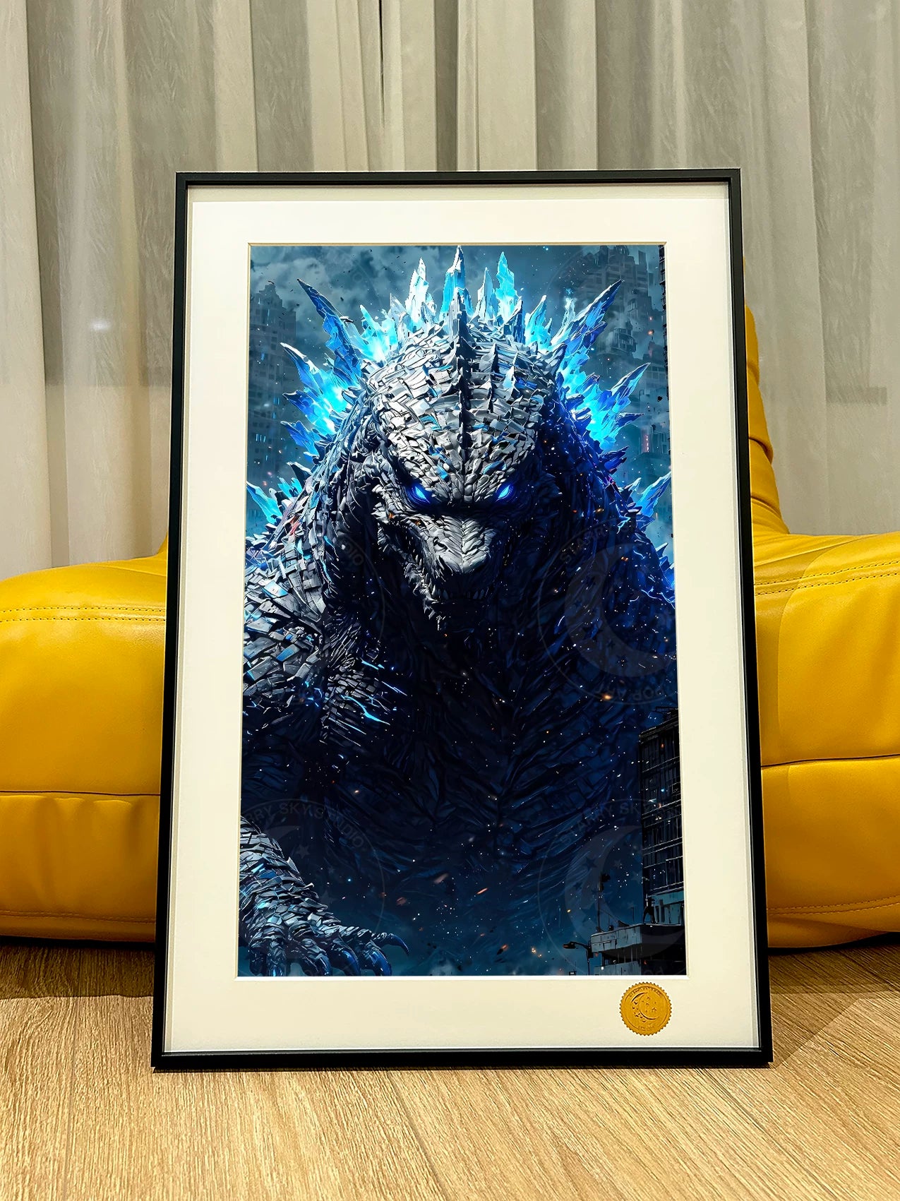 【Pre-sale】Decorative Painting of Monster King Godzilla-XingKong Studio