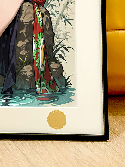 【Pre-sale】Decorative Painting of Japanese Style-Boa Hancock-One Piece-XingKong Studio
