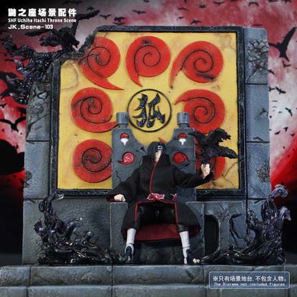 Jacksdo Studio - SHF Uchiha Itachi and Sasuke Throne Scene JK.Scene-103 | 鼬之座场景配件 JK.Scene-103