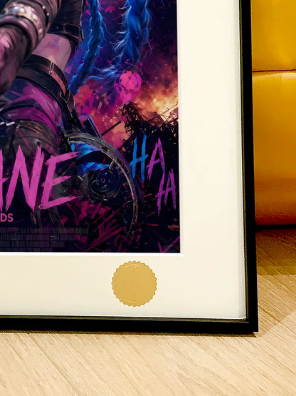 【Pre-sale】Decorative Painting of Arcane Jinx-League of Legends-XingKong Studio
