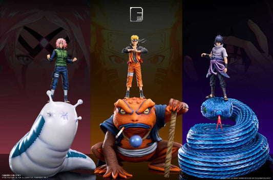 【Pre-sale】1/6 Scale Naruto, Sasuke and Sakura-Dream Fly Studio
