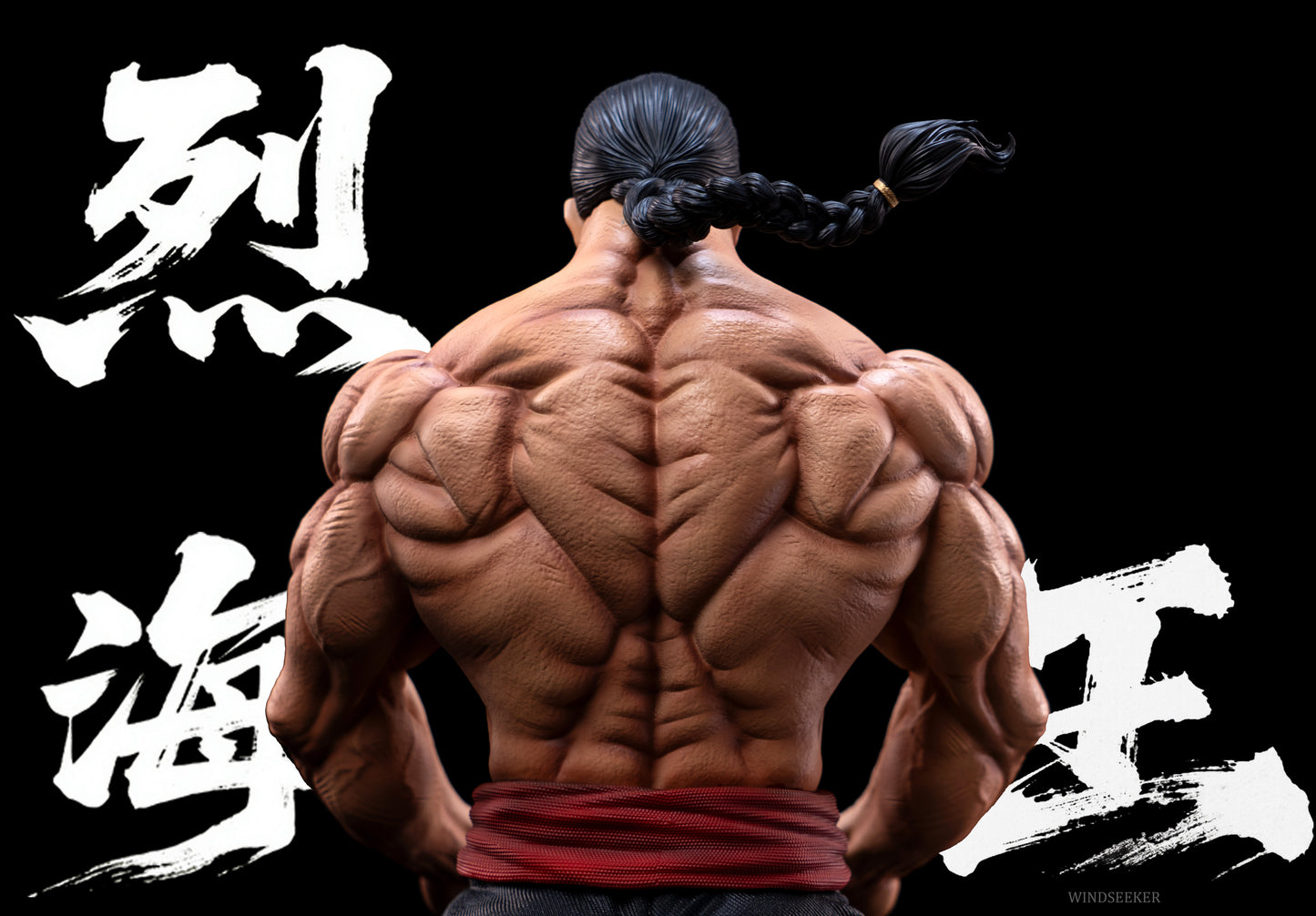 【Pre-sale】1/6 and 1/4 Scale Retsu Kaioh-Hanma Baki-Windseeker Studio