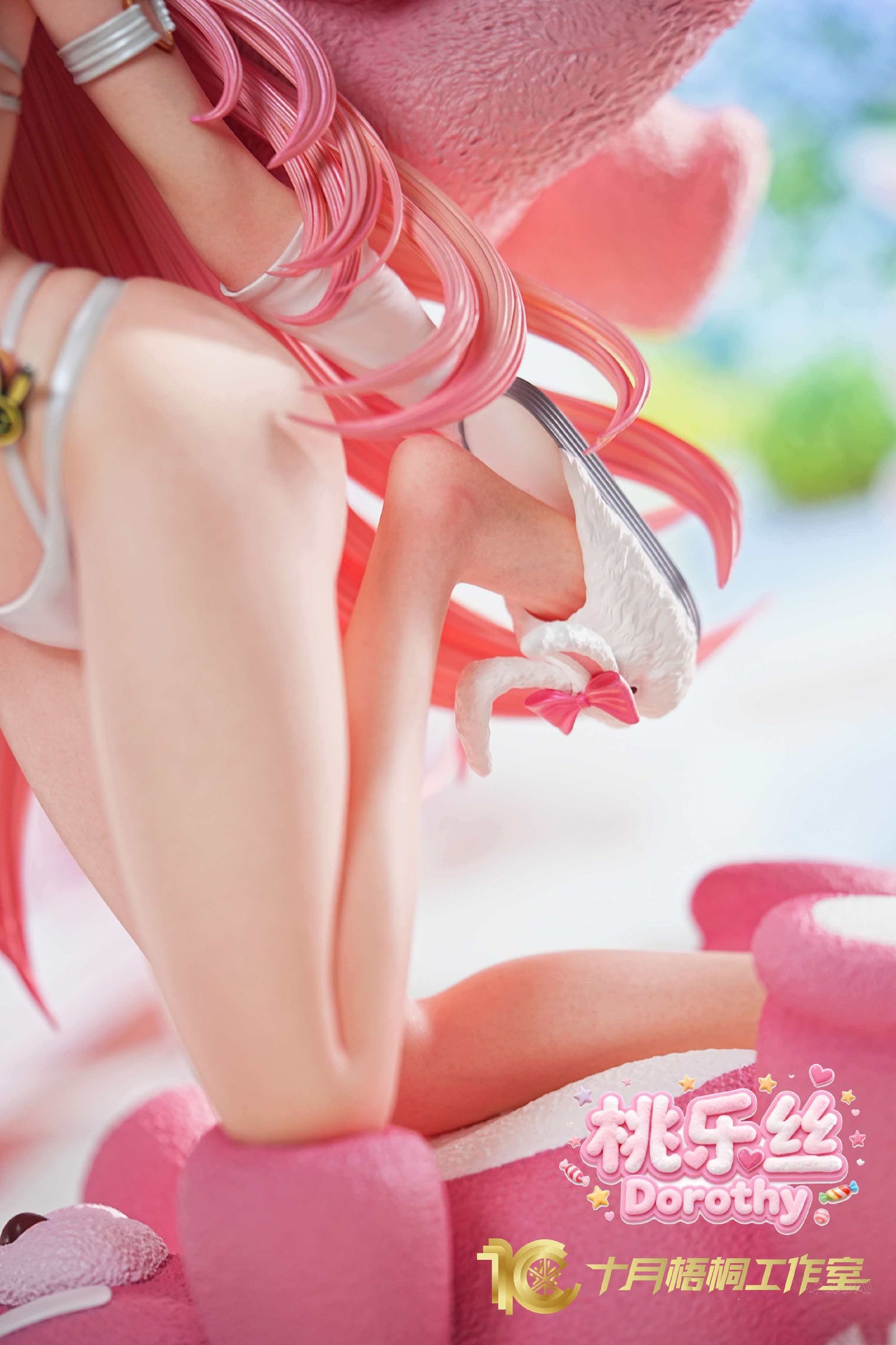 Shi Yue Wu Tong Studio - Nightmare Vol. 1 Pink Rabbit Dorothy 1/4 Statue (Licensed)