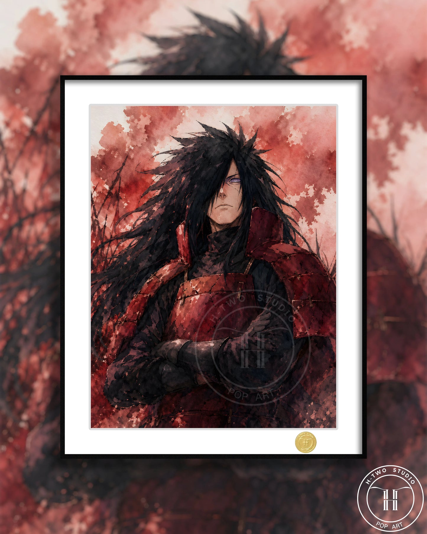 【Pre-sale】Decorative Painting of Uchiha Madara-H2 Studio