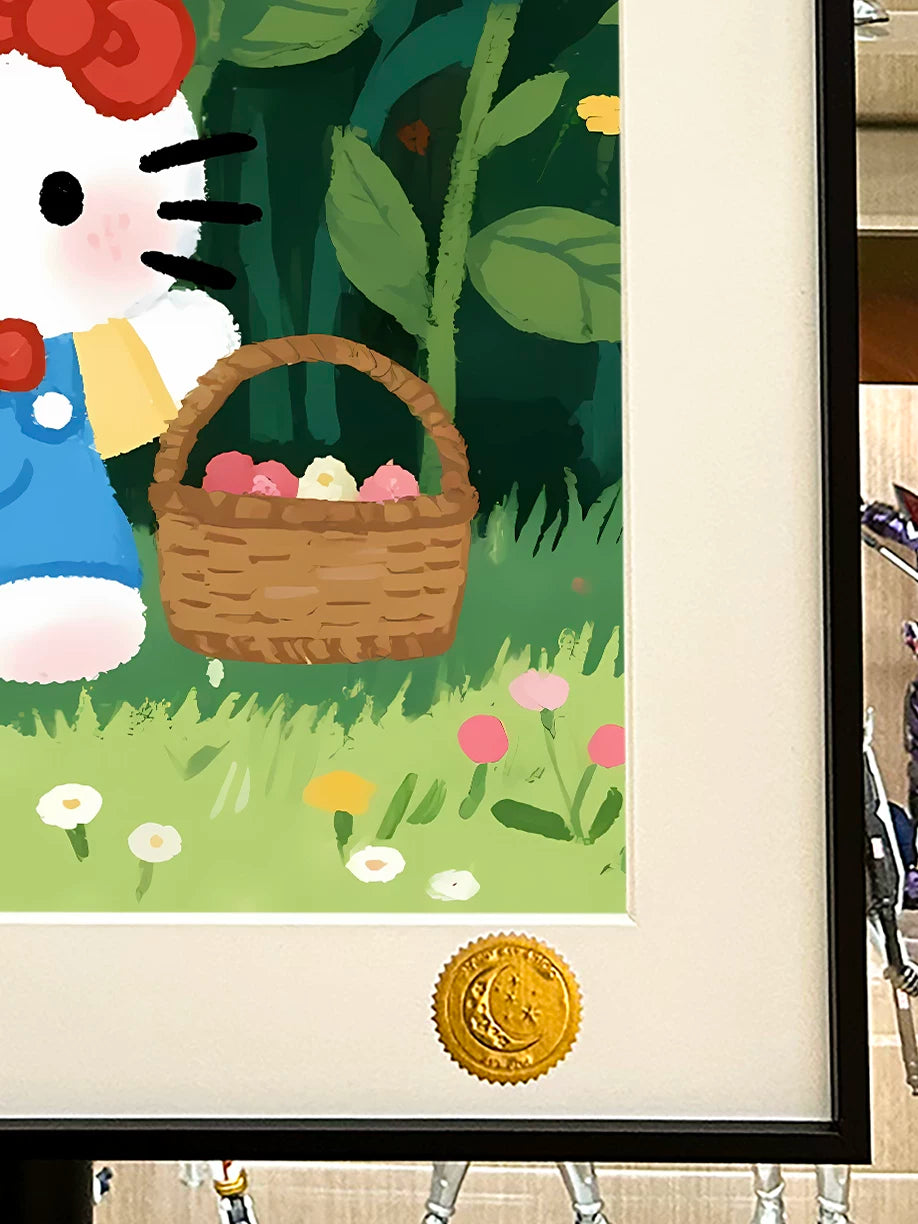 【Pre-sale】Decorative Painting of Flower Kitty-XingKong Studio