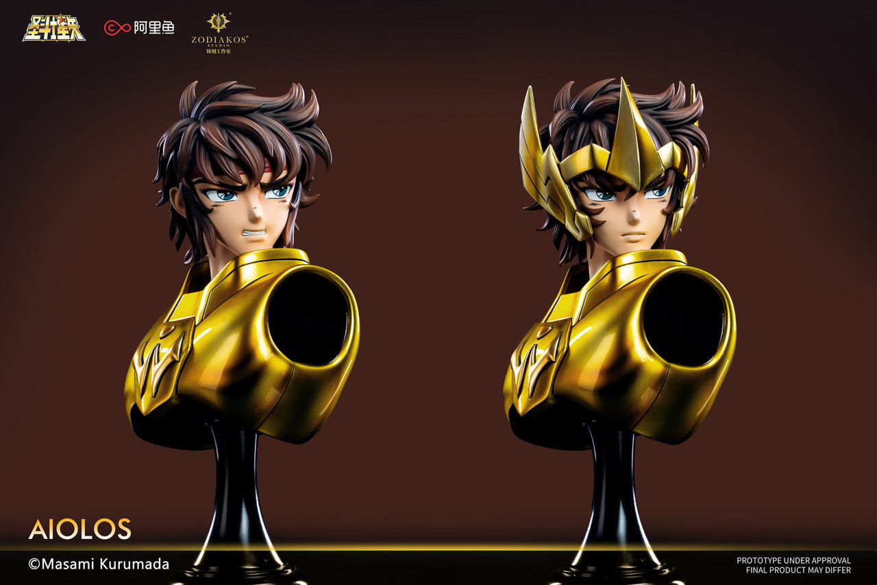 【Pre-sale】1/6 Scale Gold Saint-Aiolos Licensed-Zodiakos Studio