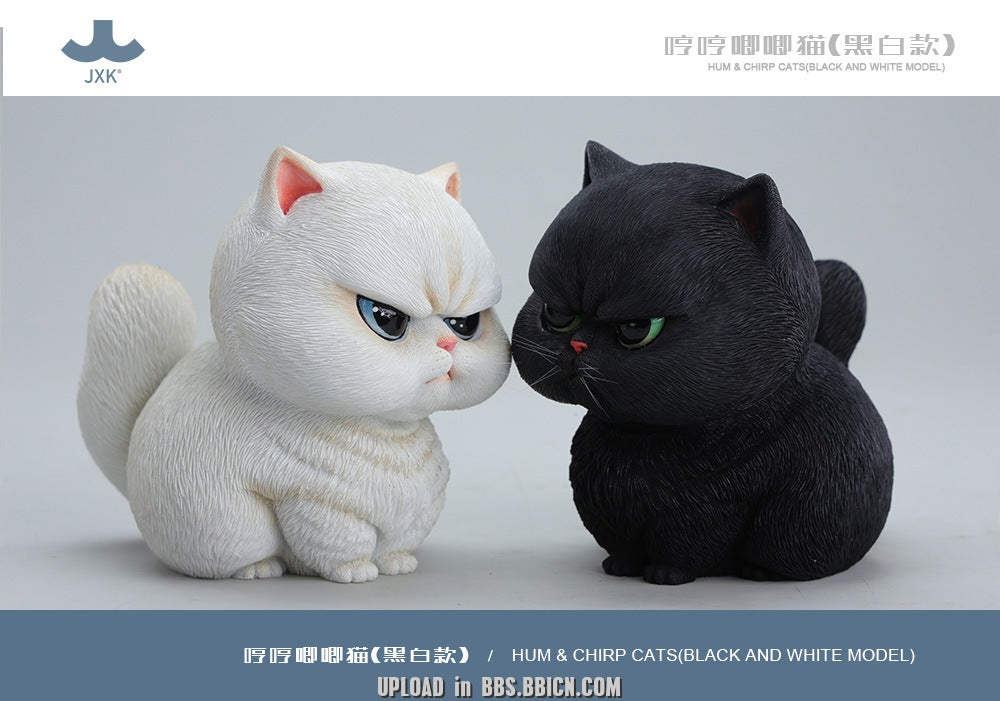 JXK-Hum & Chirp Cats(Black and White Model)-JXK363A/B