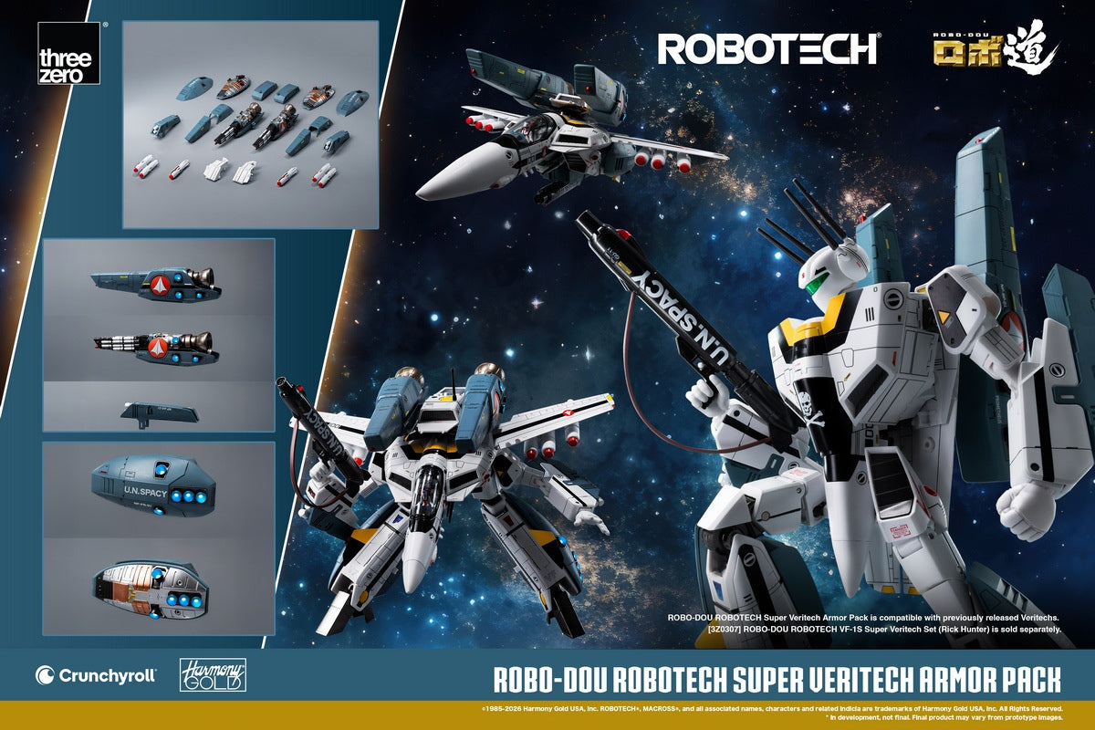 Threezero - ROBOTECH ROBO-DOU ROBOTECH Super Veritech Armor Pack 3Z10720W0 (Licensed)