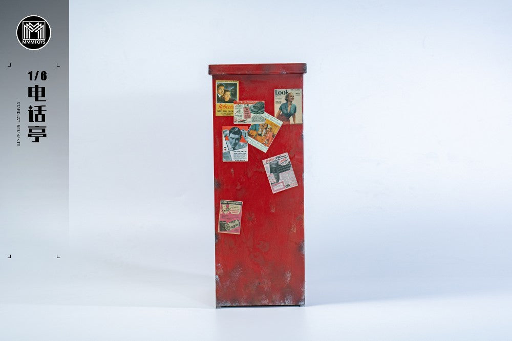 MMMTOYS-1/6 Telephone booth-No. M2608