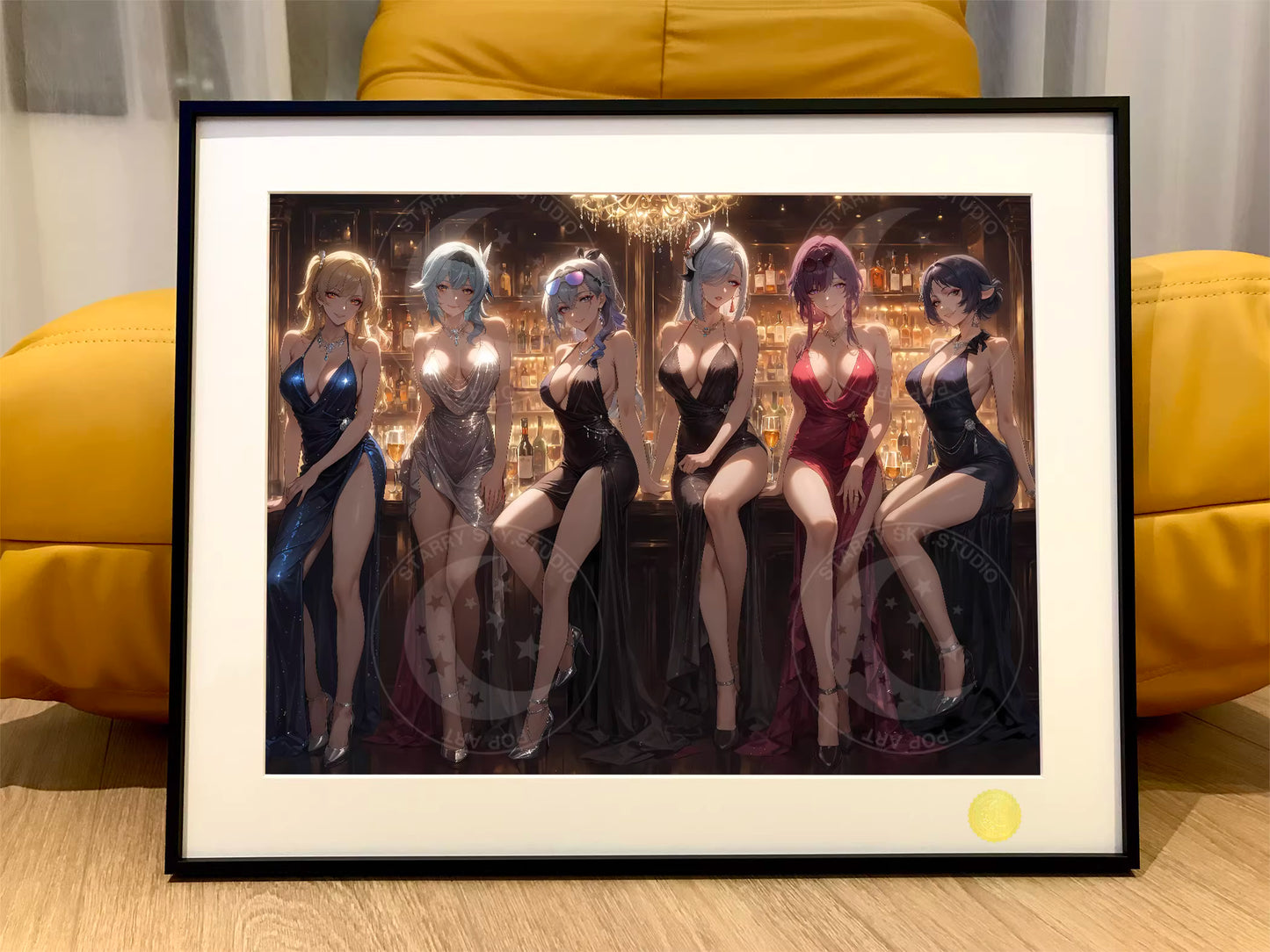 【Pre-sale】Decorative Painting of Honkai Bar-XingKong Studio